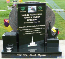 Large Granite Headstone