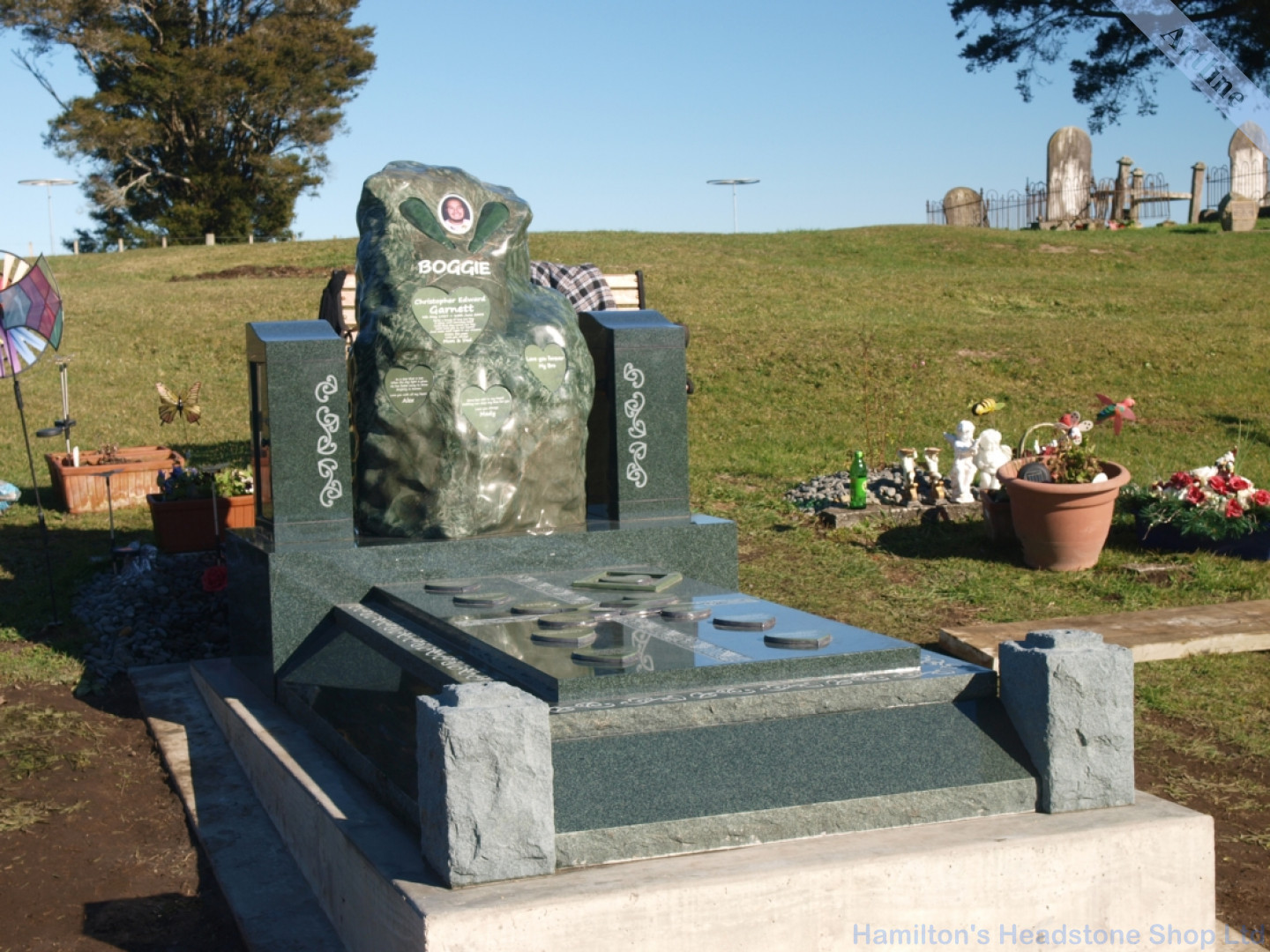 Full Granite Grave Cover