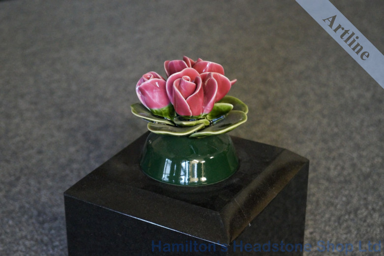 Ceramic Memorial Flower