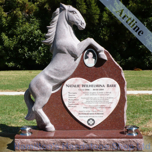 Horse Headstone