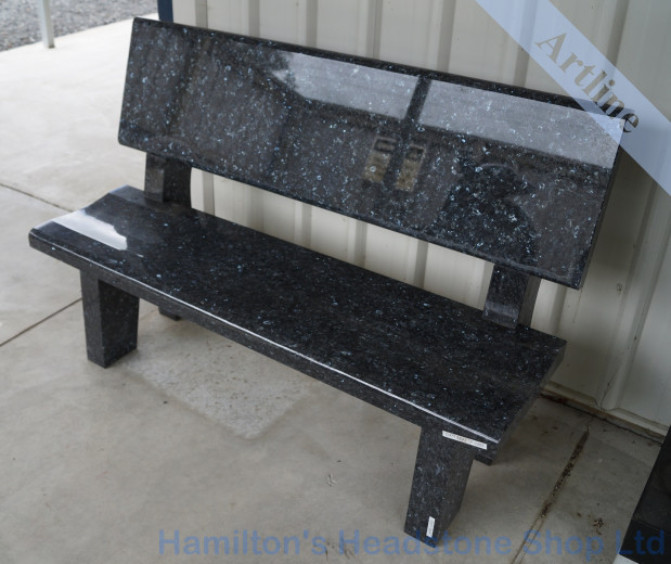 Blue Pearl granite Bench Seats